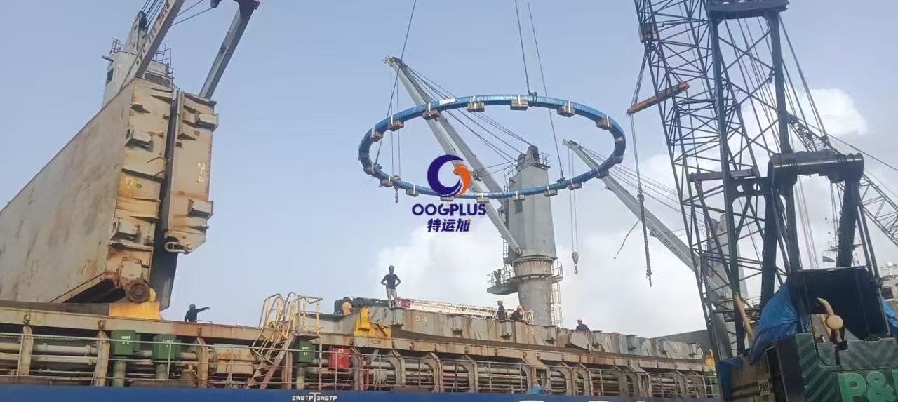 Sshipping of Slew Bearing Ring from Shanghai to Mumbai
