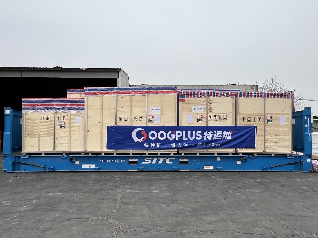 Combined Containers International Shipping of Production Line 2